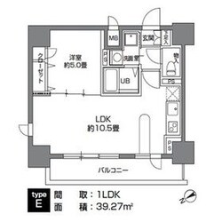 カスタリア三ノ輪の物件間取画像